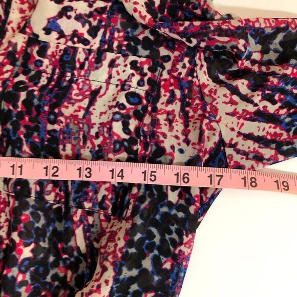 Petticoat Alley Multicolored Semi Sheer Dress - Picture 11 of 15